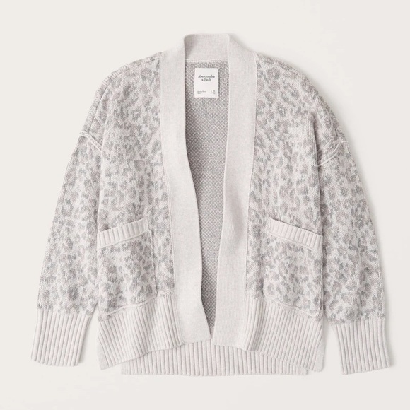 Abercrombie & Fitch Sweaters - Abercrombie Side-slit Open Cardigan